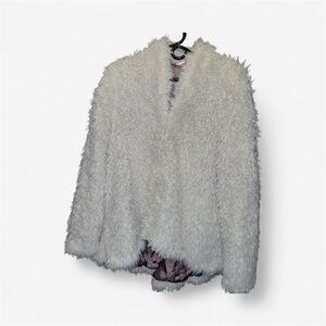 Free People Off-White Teddy Jacket